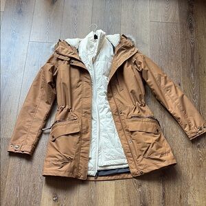 NWOT Columbia 2 in 1 jacket